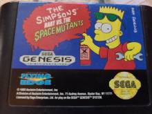 THE SIMPSONS BART VS THE SPACE MUTANTS - SEGA GENESIS - LOOSE