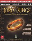 THE LORD OF THE RINGS : THE FELLOWSHIP OF THE RING - PRIMA'S STRATEGY GUIDE