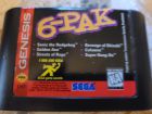 GENESIS 6-PAK - SEGA GENESIS - LOOSE