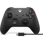 WIRELESS CONTROLLER  XBONE-XBSX BLACK + USB -C