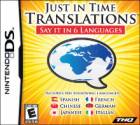 JUST IN TIME TRANSLATION DS